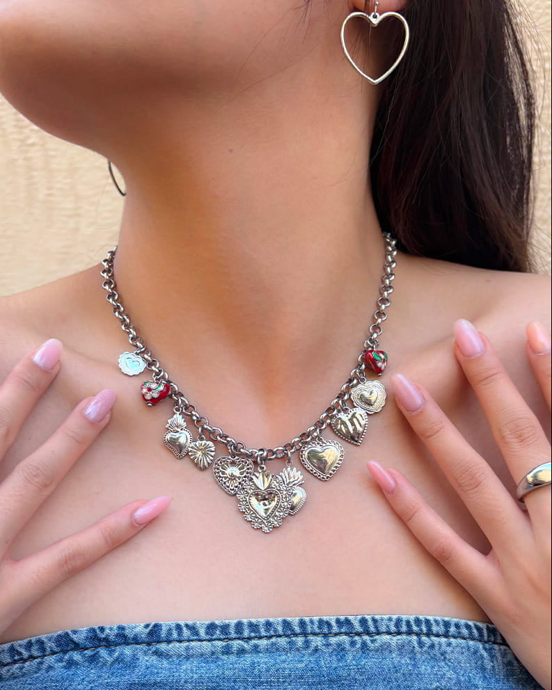 Charmé Collier Argent