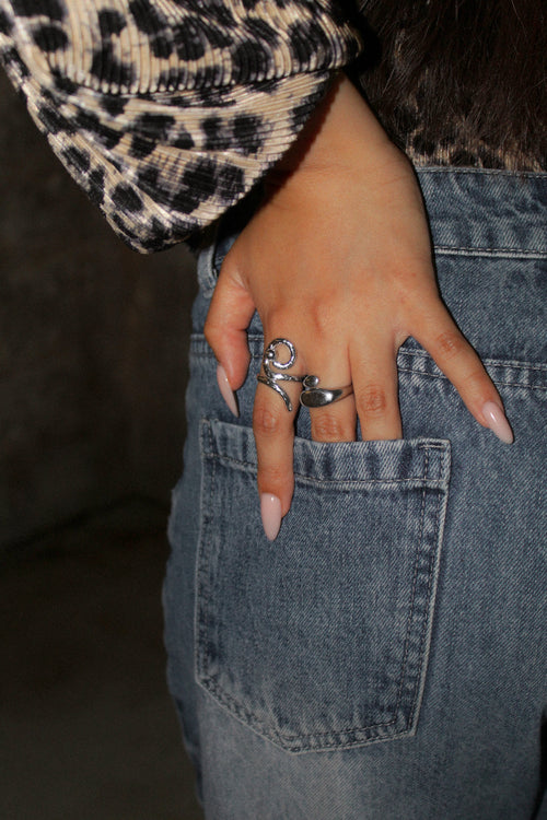 Bague Echo Argenté