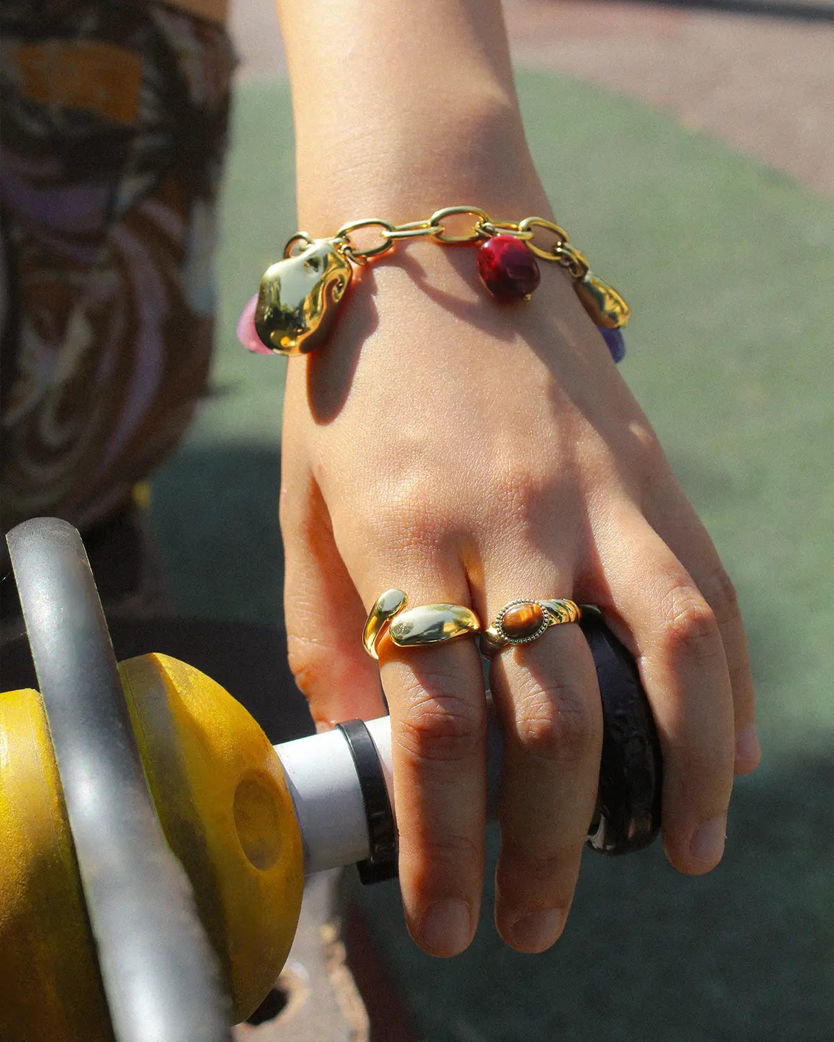 Bague Echo Doré