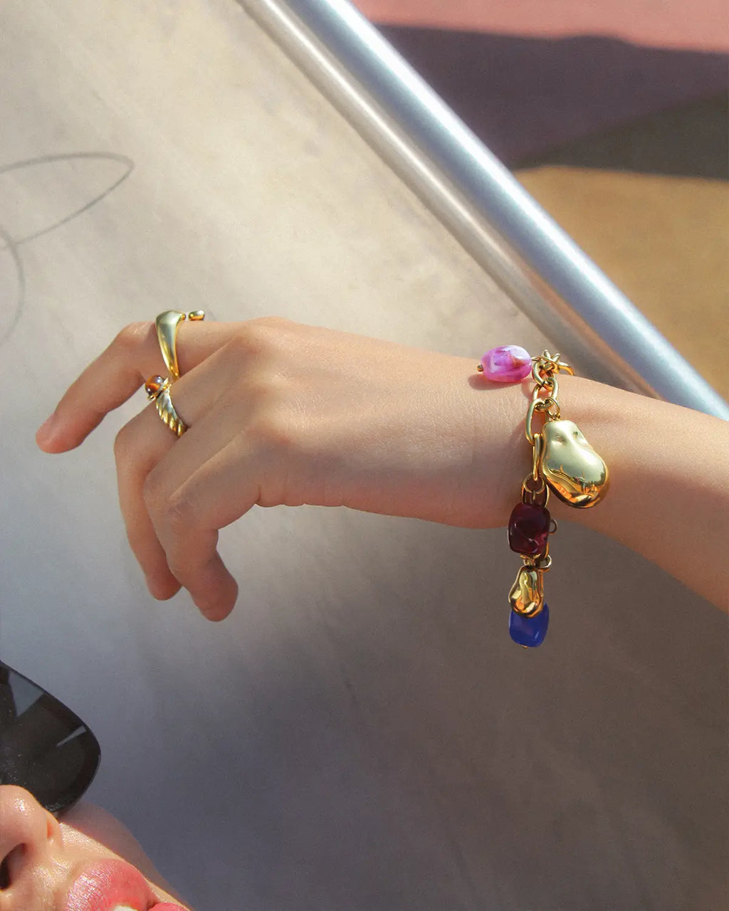 Bracelet Éclat Doré