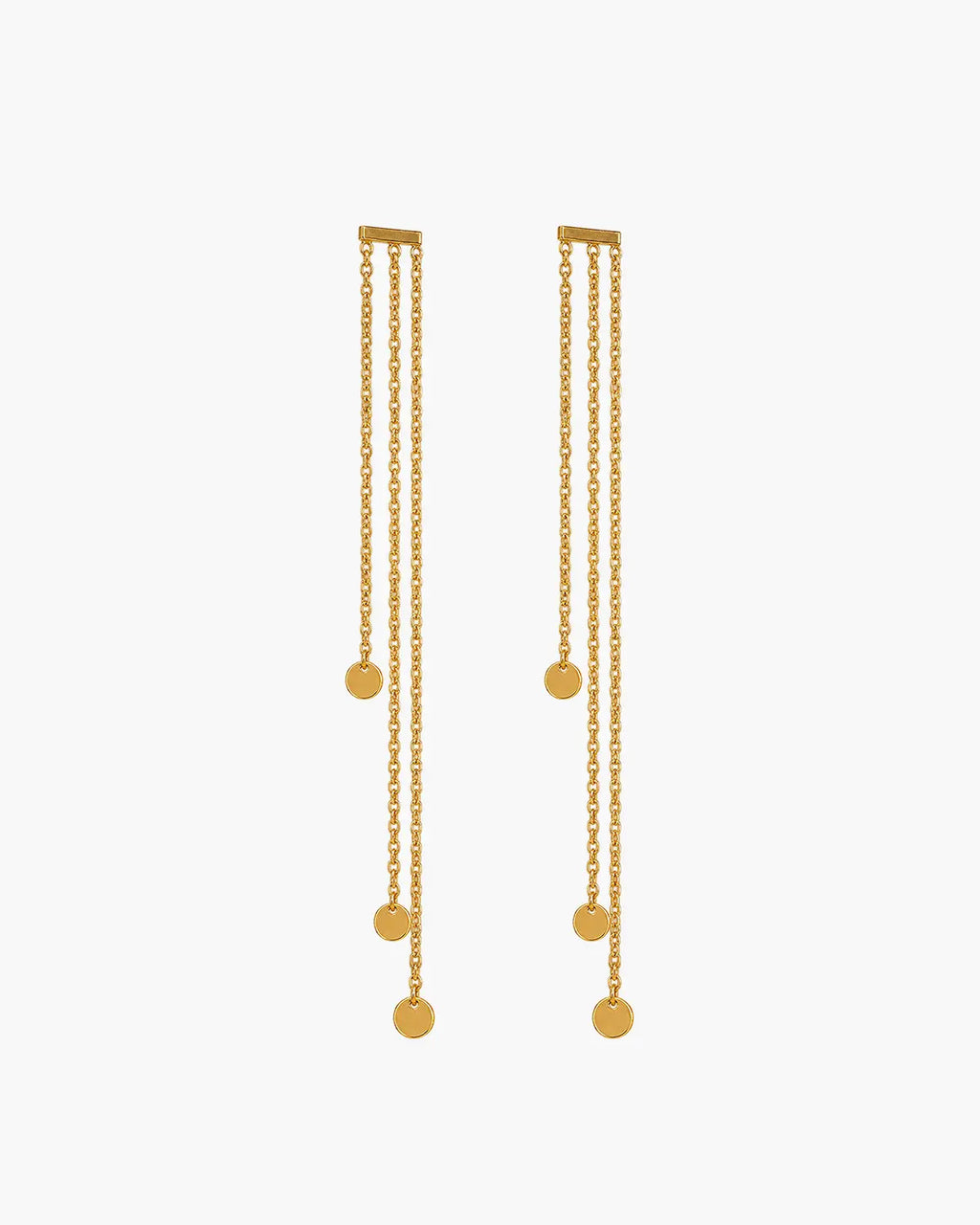 Boucle d'Oreille Selena Doré