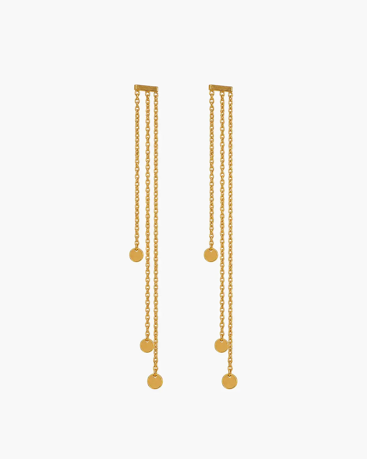 Boucle d'Oreille Selena Doré