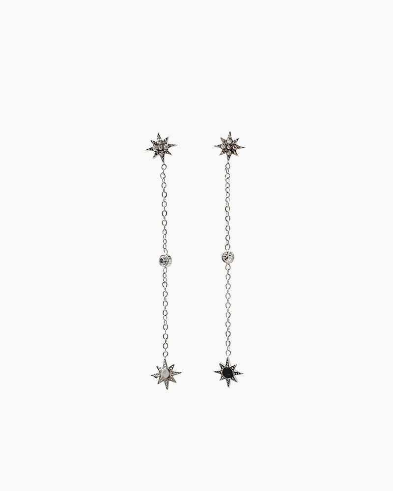 Stellar Boucle d'Oreille Argent